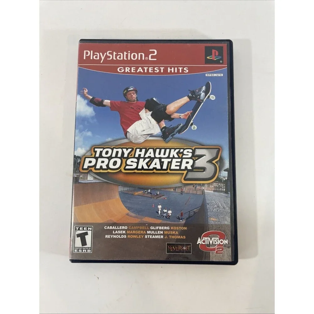Tony Hawk’s Pro Skater 3 CIB Complete In Box W/ Manual PlayStation 2 PS2